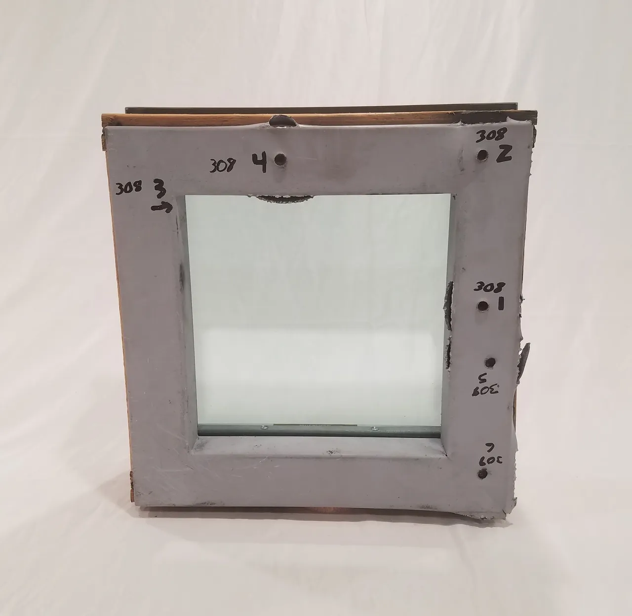 Level 8 Bullet Resistant window